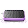 VisioGear Vibration Plate Fitness Platform, Shaking Workout Board, Weight Loss Equipment for Men and Women, Purple & Black, 20.5"*14.2"*4.5" - 3 of 4
