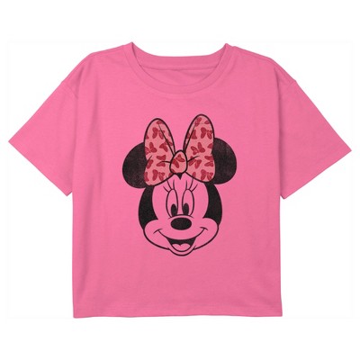 pink mickey mouse t shirt
