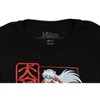 InuYasha Women's Demon Dog Cropped Junior's Adult Short Sleeve T-Shirt - 3 of 3