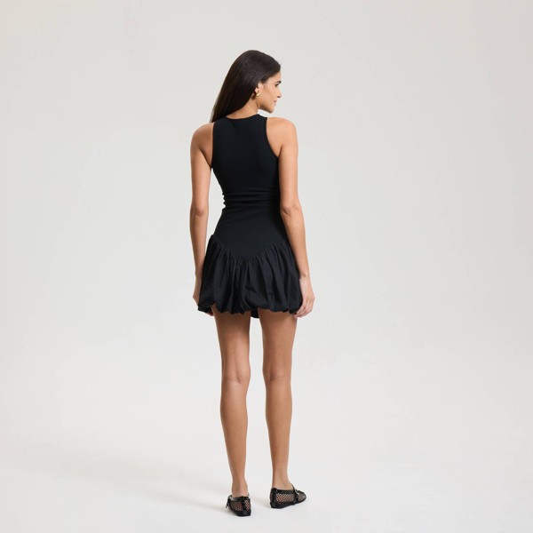 Vestido mini bodycon de punto sin mangas con dobladillo burbuja para mujer - A New Day™ 2