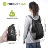 Unique Bargains Camping Cycling Outdoor Ultra Lightweight Foldable Water-Repellent Backpack 20L - 3 of 4