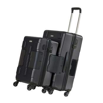 Skyline Hardside Checked 4pc Luggage Set - Pomegranate : Target