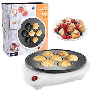 MasterChef Ebelskiver Maker for Baking Ebelskivers, Donut Holes, Cake Pops, & More - Electric Nonstick Baker, Fun Kitchen Appliance - 1 of 1