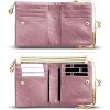 FATMOON Womens Wallet,Ladies Vintage Leather Bifold Wallet with Zipper & Kiss Lock - Compact Coin Purse for Daily Use,Travel,and Shopping - 2 of 4