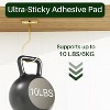 LunaLulinlk 2-Pack Self Adhesive Banana Hook, Metal Banana Hanger Hook,Under Cabinet Hook For Bananas Or Kitchen Items Gold - 2 of 4