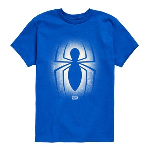 Boys' - Marvel - Spider-Man Logo Graffiti Short Sleeve Graphic T-Shirt - 1 of 4