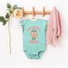 The Juniper Shop One Groovy Chick Baby Flutter Sleeve Bodysuit - 2 of 2