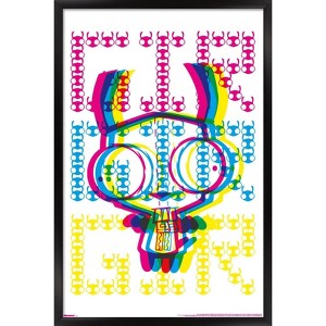 Trends International Invader Zim - Gir Framed Wall Poster Prints - 1 of 4