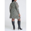 ELOQUII Women's Plus Size Wrap Front Keyhole Mini Dress - 3 of 4