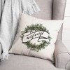 Creative Products Welcome Wreath 2 18 x 18 Spun Poly Pillow - image 3 of 3