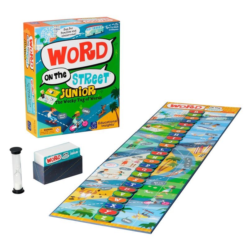 Educational Insights Word on the Street Junior Vocabulary & Word Board Game, Ages 7+, 3 of 8