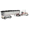 First Gear DCP 1/64 Peterbilt 389 Mid Roof with MAC Coal Dump Frameless Spread-Axle Trailer 60-1936 - 3 of 4