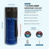 4ALLFAMILY Explorer 72 Hours Insulin Cooler TSA Approved USB Charger Biogel Fits 1-7 Pens & Vials, Blue - 2 of 4