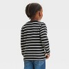 Toddler Boys' Long Sleeve Striped Pocket Henley T-Shirt - Cat & Jack™ - 2 of 3