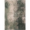 Beige and Green Abstract Non Skid Area Rug - 4 of 4