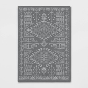 Albany Double Diamond Center Medallion Persian Style Rug - Threshold™ - 1 of 4