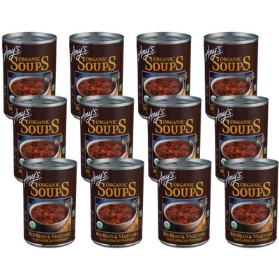 Amy's Hearty French Country Vegetable Soup, Organic - 12 x 14.4 oz