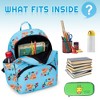 Preschool Backpack for Girls Tollder Cute Small Dinosaur Daycare Bag Kindergarten Nursery School Book Bag - 2 of 4
