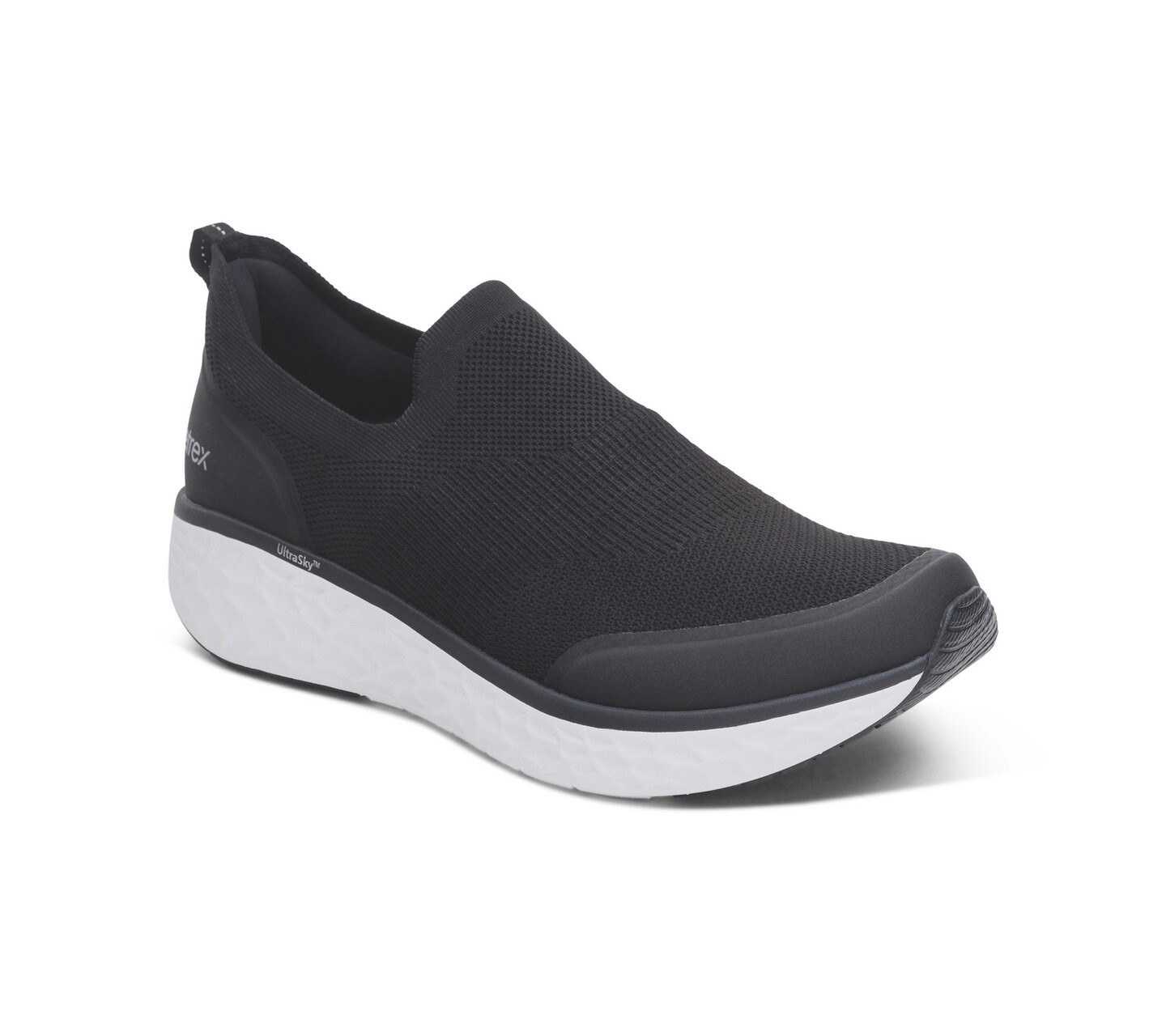 Мужские кроссовки AETREX Arch Support Sneakers Dash, цвет: Чёрный — фото 1