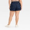 Women's High-Rise Smart Jean Shorts - Ava & Viv™ - 2 of 3