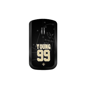 Keyscaper NFL New Orleans Saints Players Game Tactic Wireless Mouse - 1 of 4