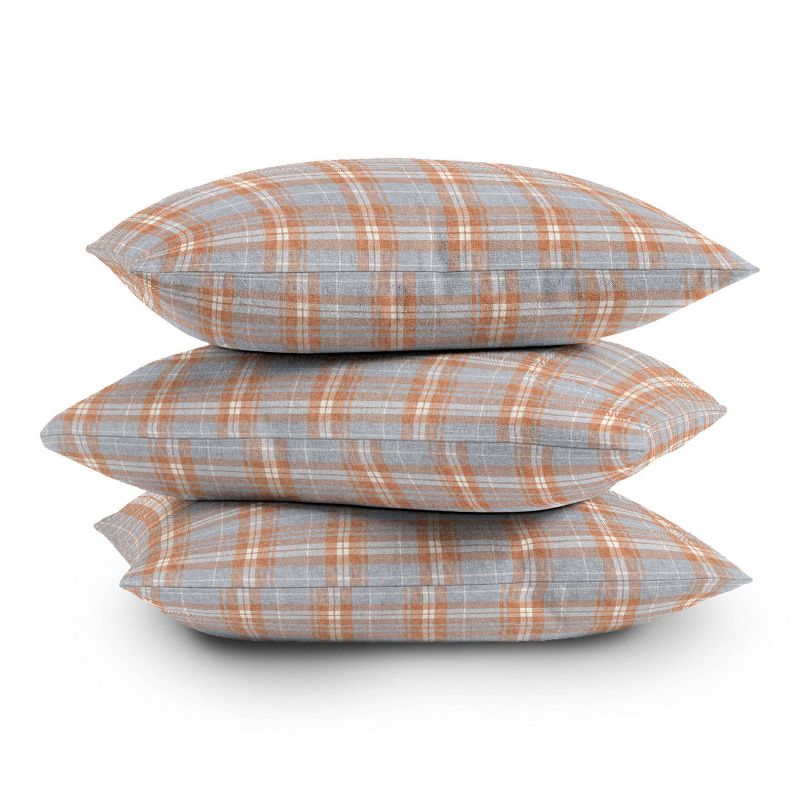 16&#34;x16&#34; Little Arrow Design Fall Plaid Square Throw Pillow Neutral - Deny Designs, 5 of 6