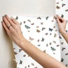 Rifle Paper Co. Butterfly House White Peel and Stick Wallpaper - 3 of 4