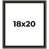 PosterPalooza | Antique Black Picture Frame - UV Acrylic, Foam Board Backing, Hanging Hardware - 2 of 4