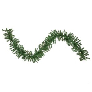 Northlight Pre-Lit Winona Fir Artificial Christmas Garland - 9' x 12" - Clear Lights - 1 of 3