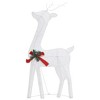 vidaXL Christmas Decoration Reindeer Family Christmas Lighting with LEDs Mesh - 4 of 4