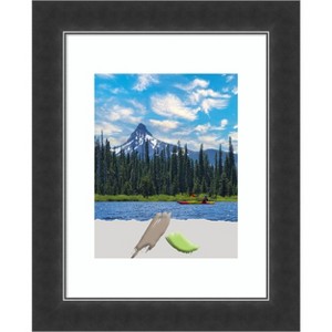 Amanti Art Corvino Black Narrow Wood Picture Frame - 1 of 4