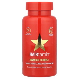 HAIRtamin Advanced Formula, 30 Vegan Capsules - 1 of 4