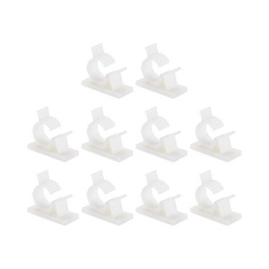 Dazzling Pops 10 Pieces Adjustable Cable Clips - 1 of 4