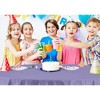 Crown Display Disposable Plastic Tablecloth 84 In Round- 12 Pack - 3 of 4