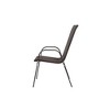 Breathable fabric outdoor camping chair/garden chair, suitable for garden terraces, swimming pools, beaches, and courtyards to save space ,2-piece - 4 of 4