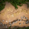 Storied Home Brass Garland "Merry Christmas" - 3 of 3