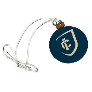 Ithaca College Primary Logo Mini Small Tiny Wood Christmas Tree Holiday Ornament - 1 of 4