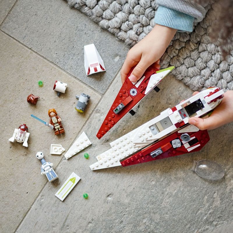 LEGO Star Wars Obi-Wan Kenobi Jedi Starfighter 75333 Building Toy Set, 6 of 10