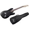 Monoprice Indio Cali Classic Electric Guitar - Black, With Gig Bag - 2 of 4