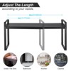 Unique Bargains Bathroom Kitchen Expandable Metal Cabinet Shelf Organizers Racks - 3 of 4