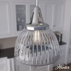 Hunter Fans Cypress Grove 1 - Light Pendant in  Brushed Nickel - 2 of 3
