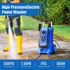 SUGIFT 3300PSI Electric Pressure Washer 2.6GPM Max, Blue - 4 of 4