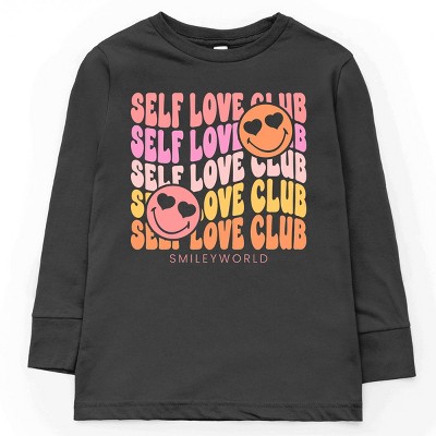 The Juniper Shop SmileyWorld Self Love Club Wave Youth Long Sleeve Tee