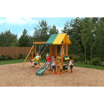 kidkraft hazelwood wooden playset