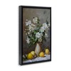 Stupell Industries Floral Lemons Still Life Floating Frame Canvas Art - 2 of 4