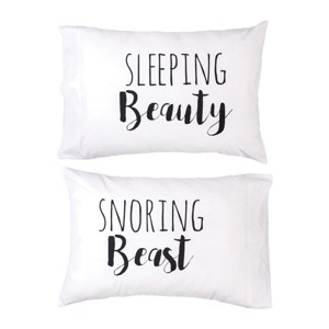C&F Home 20" x 20" Beauty and Beast Pillowcase Set - 1 of 4