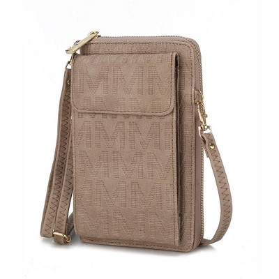 MKF Collection Caddy Vegan Leather Women’s Phone Wallet Crossbody Bag by Mia K