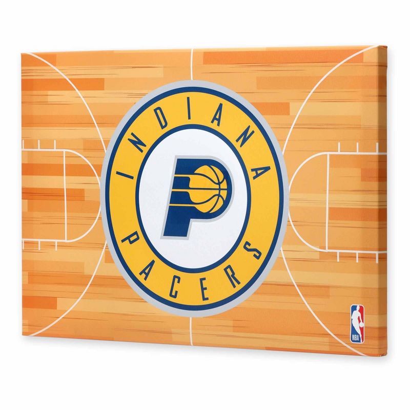 NBA Indiana Pacers Court Canvas Wall Sign, 2 of 5