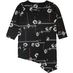 Alfani Womens Floral Pullover Blouse - 1 of 1