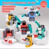 Toys for 3-8 Year Old, Transform Robot Kids Toy Vehicles | STEM Building Toys for Ages 3-6, 4 in 1 Construction Trucks Christmas Birthday Gifts - 3 of 4